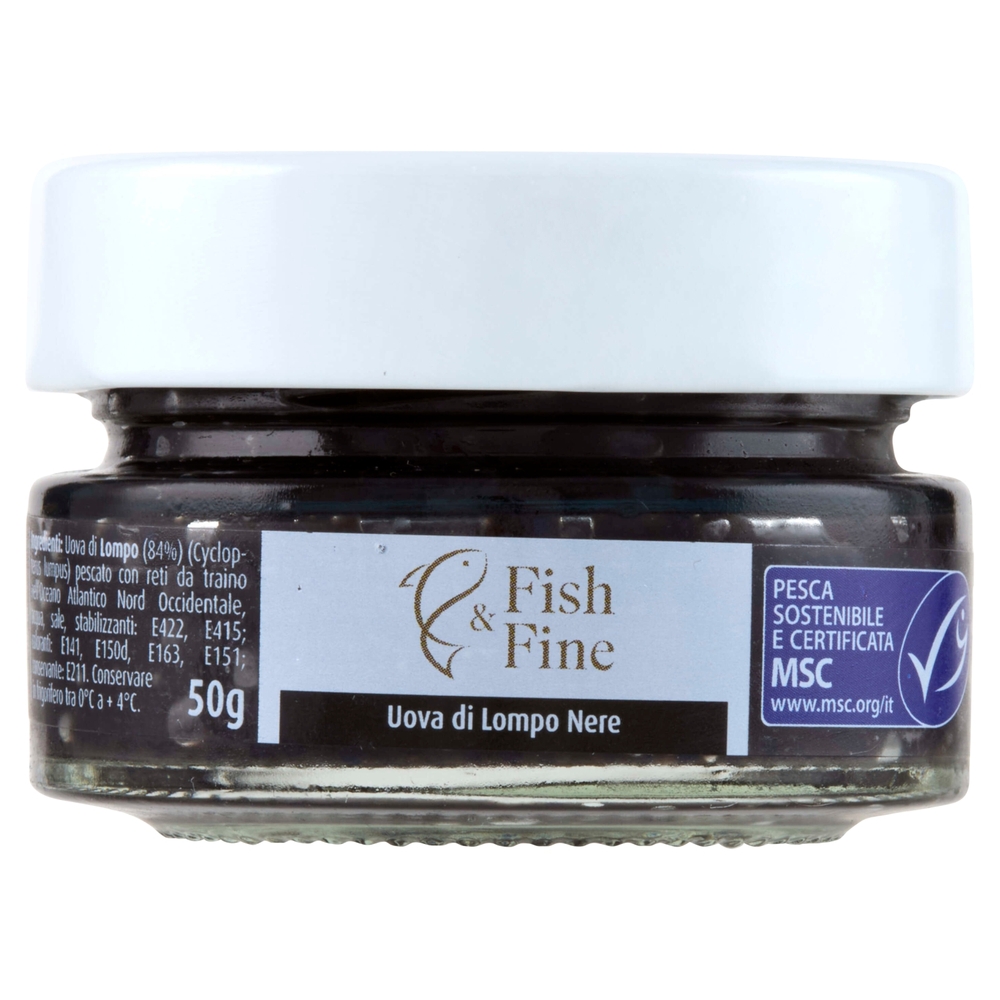 Fish & Fine Uova di Lompo Nere 50 g